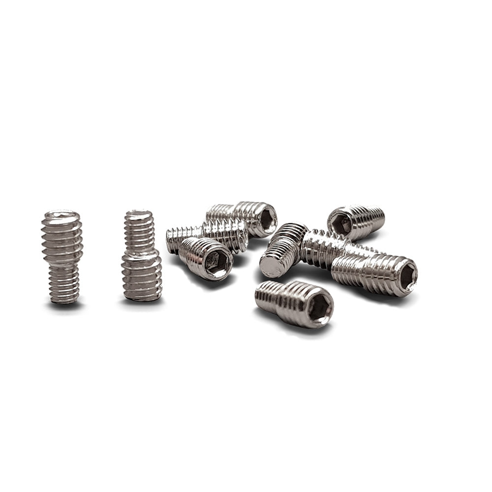 KIT DE PINES ACID PARA PEDAL FLAT SILVER