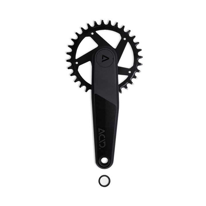 ACID CRANK SET MTB 32T (PLATO-BIELAS) BLACK