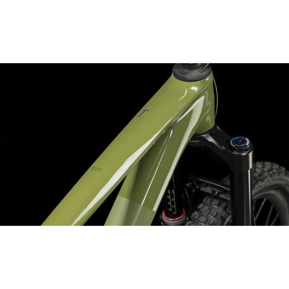 BICICLETA CUBE STEREO ONE77 C:68X TM 29 OLIVE´N´CHROME