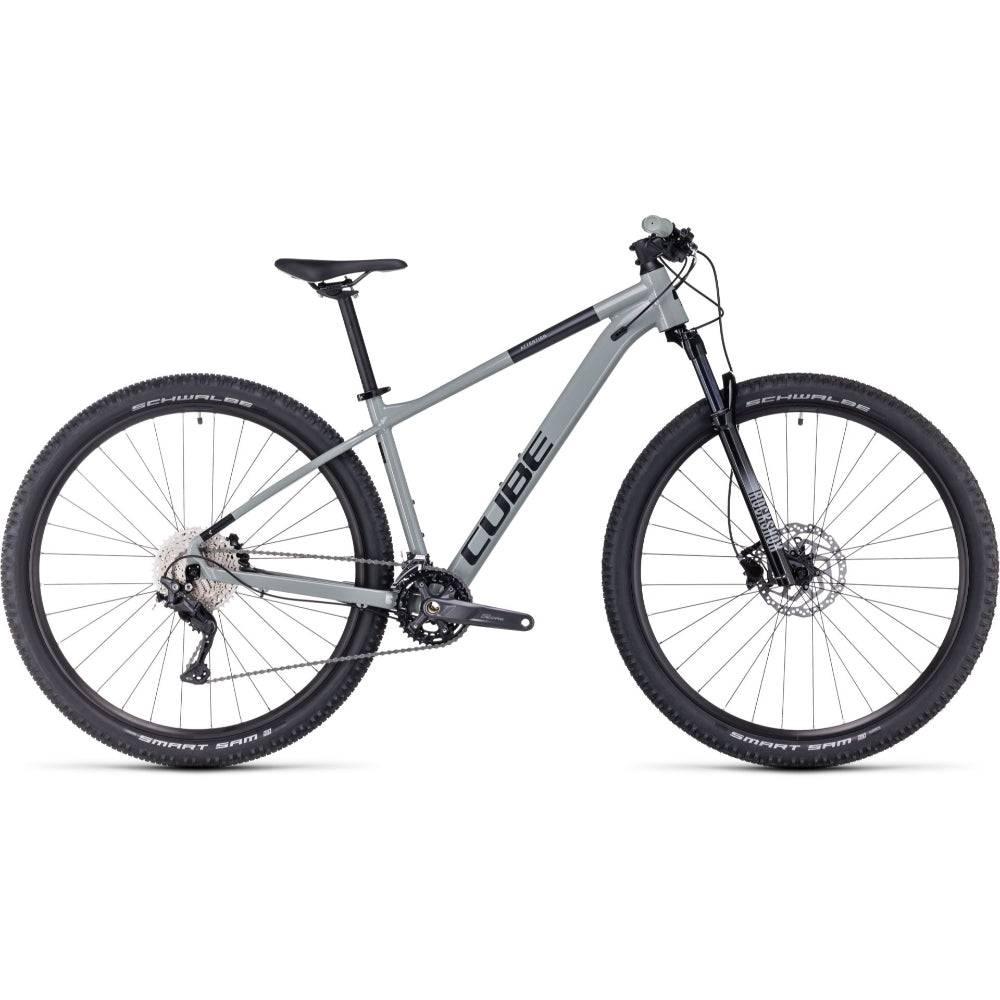 BICICLETA CUBE ATTENTION SWAMPGREY´N´BLACK – Becycling