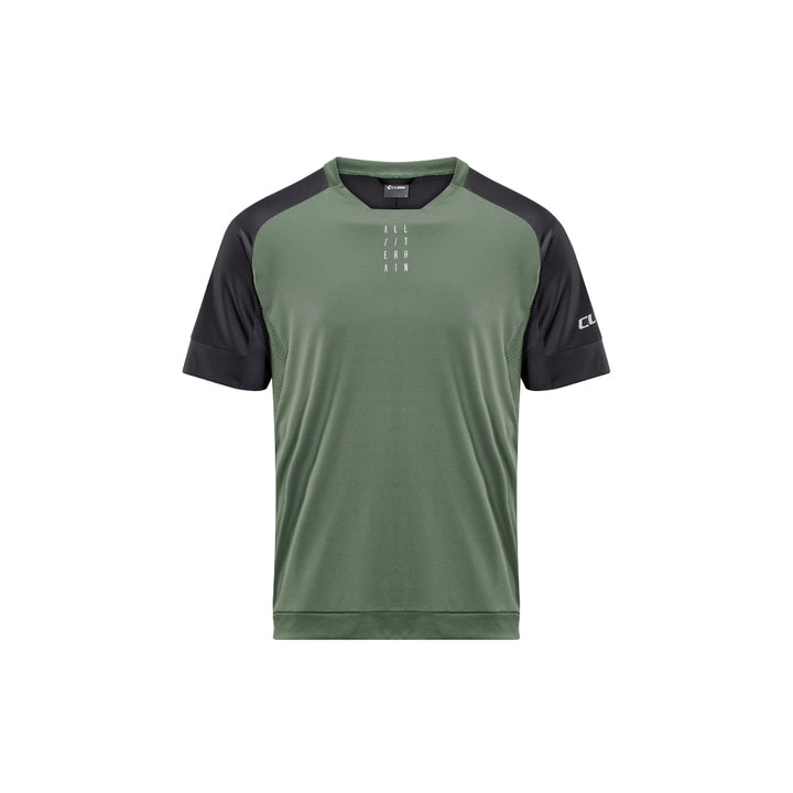 JERSEY CUBE ATX ROUND NECK S/S OLIVE´N´GREY