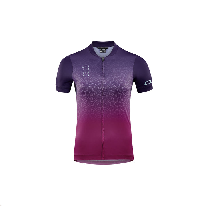 JERSEY CUBE ATX WS FULL ZIP S/S VIOLET