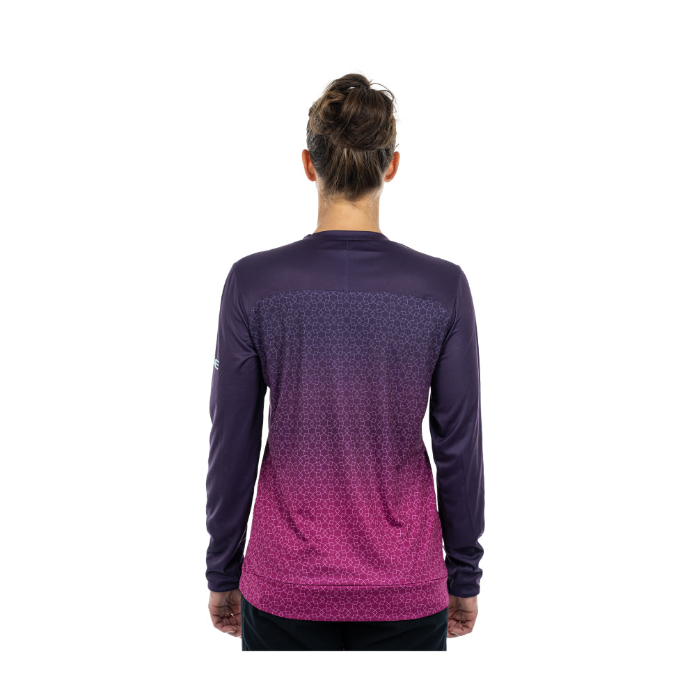 JERSEY CUBE ATX WS ROUND NECK L/S VIOLET