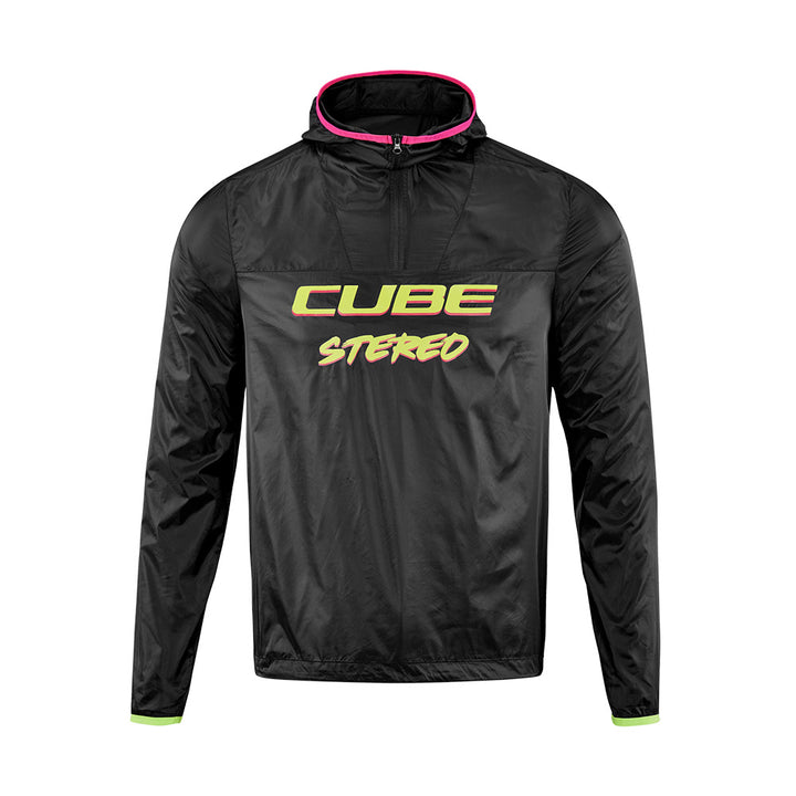 CHAQUETA CUBE VERTEX STASH BLACK