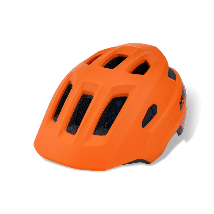 CASCO CUBE LINOK X ACTIONTEAM MATT ORANGE´N´BLUE