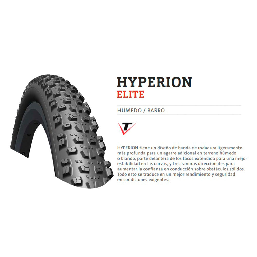 NEUMÁTICO HYPERION ELITE TUBELESS SUPRA 29x2.1