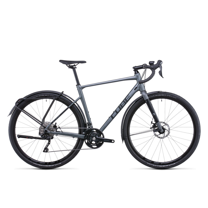 BICICLETA CUBE NUROAD PRO FE INKGREY´N´BLACK