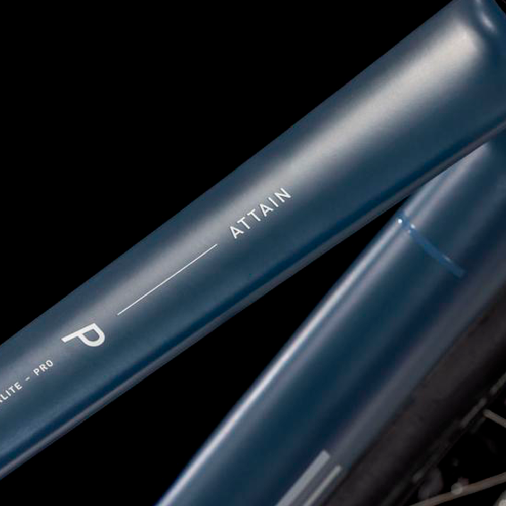 BICICLETA CUBE ATTAIN PRO NIGHTFLIGHT´N´GREY (PREVENTA)