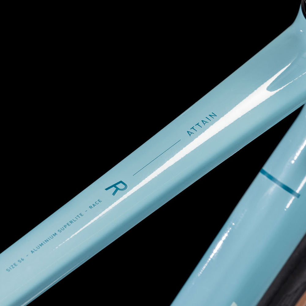 Bicicleta Ruta Cube Attain Race tealgrey´n´ice