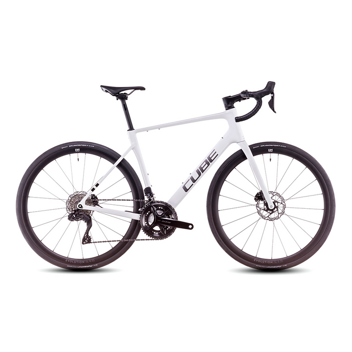 BICICLETA ruta Cube Attain C:62 SLX cotton´n´grey
