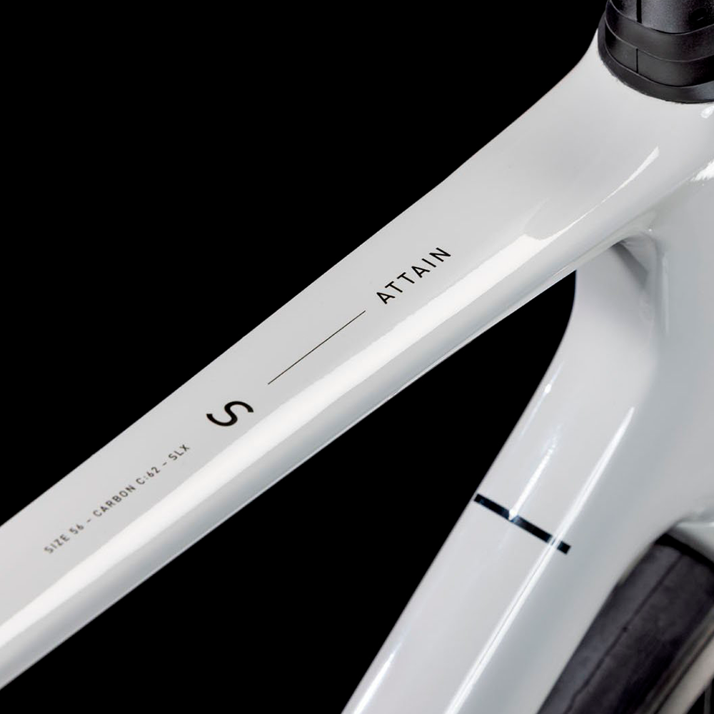 BICICLETA ruta Cube Attain C:62 SLX cotton´n´grey