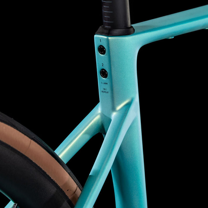 BICICLETA ruta Cube Attain C:62 SLX lagoon´n´black