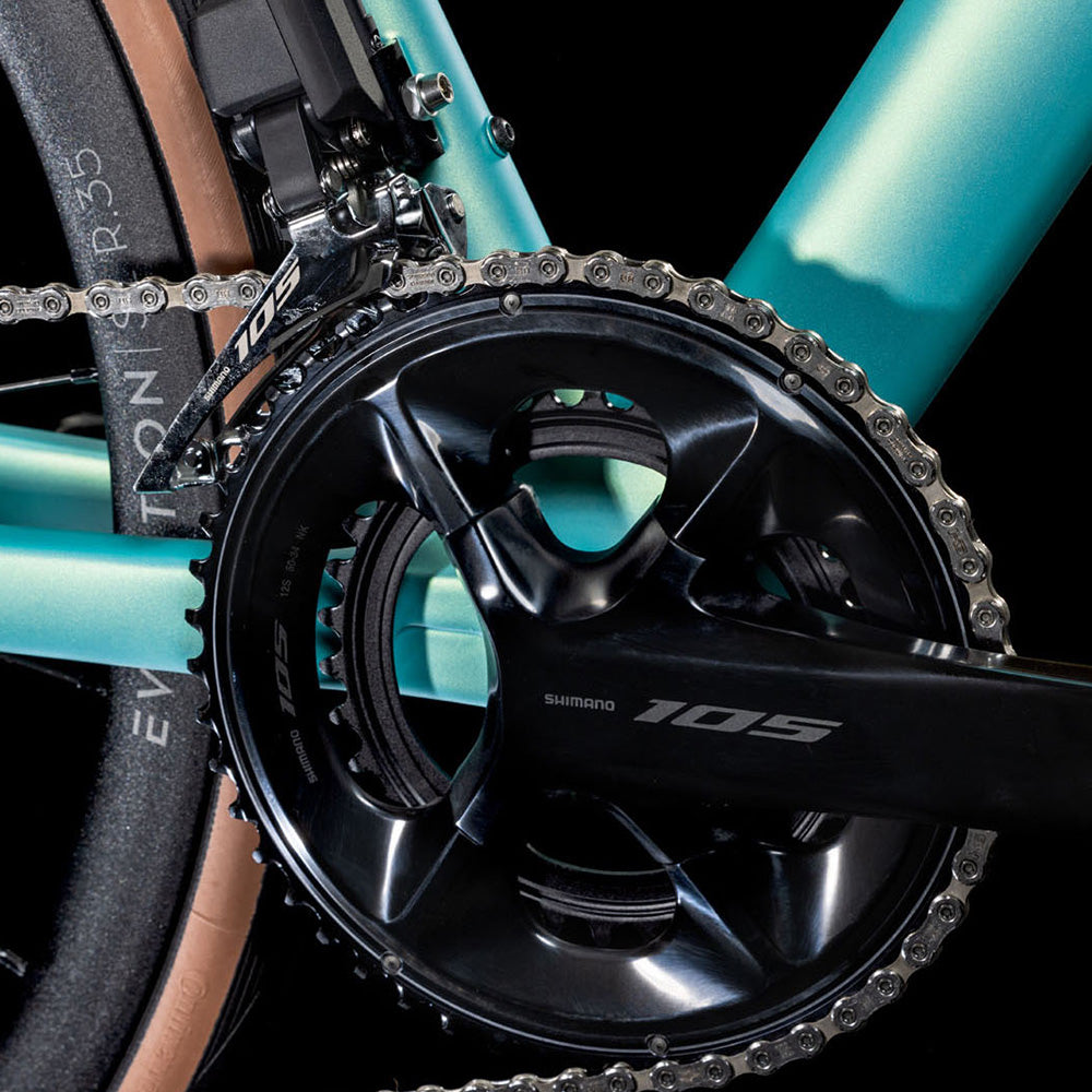 BICICLETA ruta Cube Attain C:62 SLX lagoon´n´black