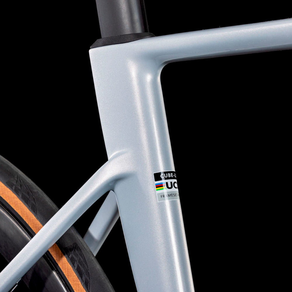 BICICLETA Ruta Cube Litening AIR C:68X Pro foggrey´n´white