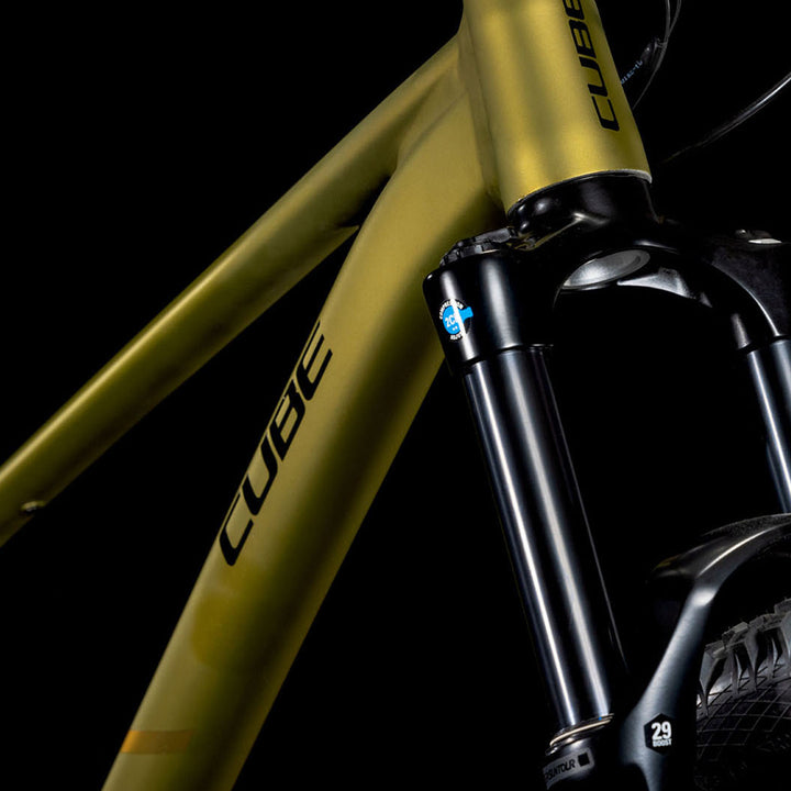 BICICLETA Cube Reaction TM ONE goldenlime´n´black  (PREVENTA)