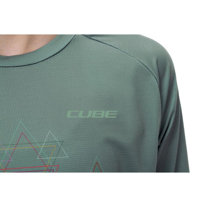 CUBE JERSEY ATX L/S WS GREEN