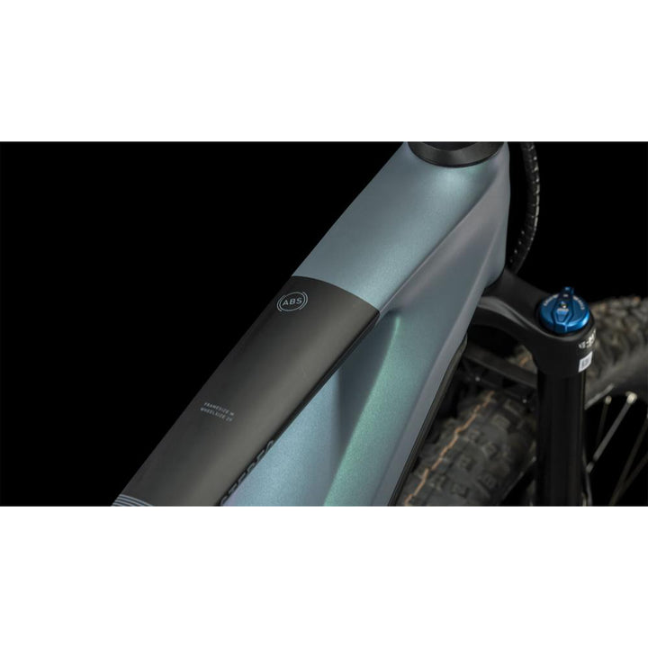 BICICLETA CUBE STEREO HYBRID 140 HPC ABS 750 SMARAGDGREY´N´BLUE