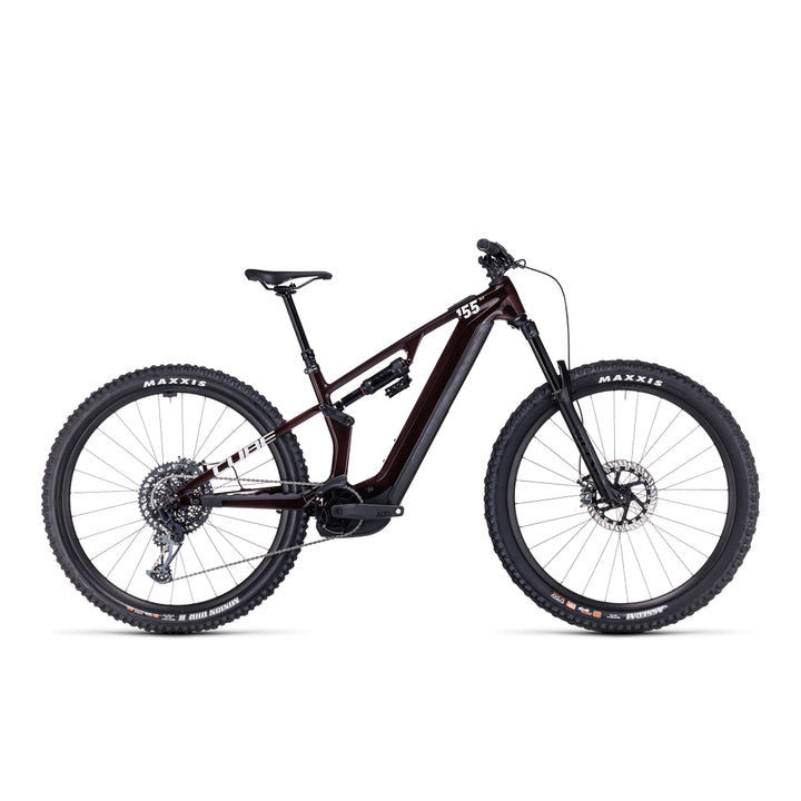 BICICLETA CUBE STEREO HYBRID ONE55 C:68X SLX 750 29 LIQUIDRED'N'CARBON