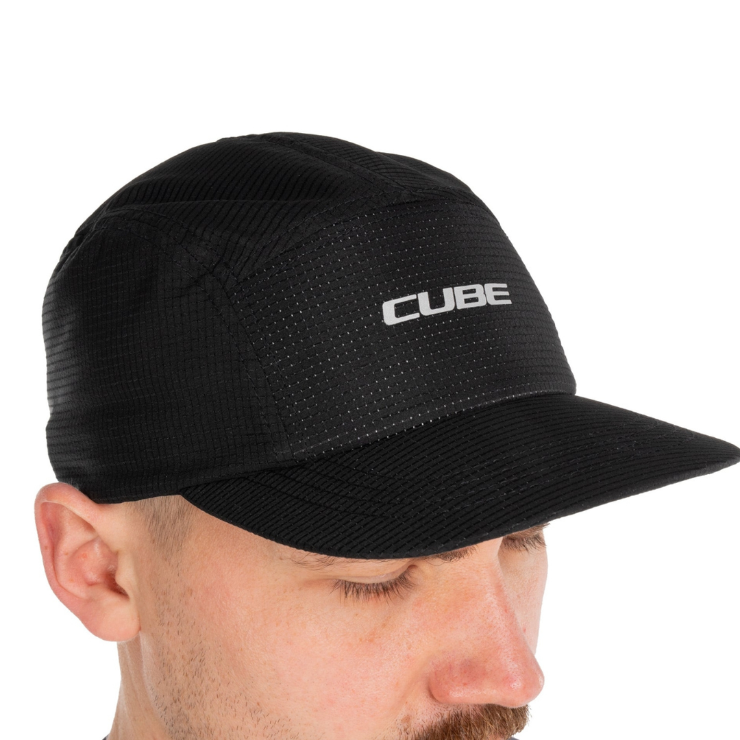 JOCKEY CUBE CUBE TECH CAP 5 PANEL BLACK