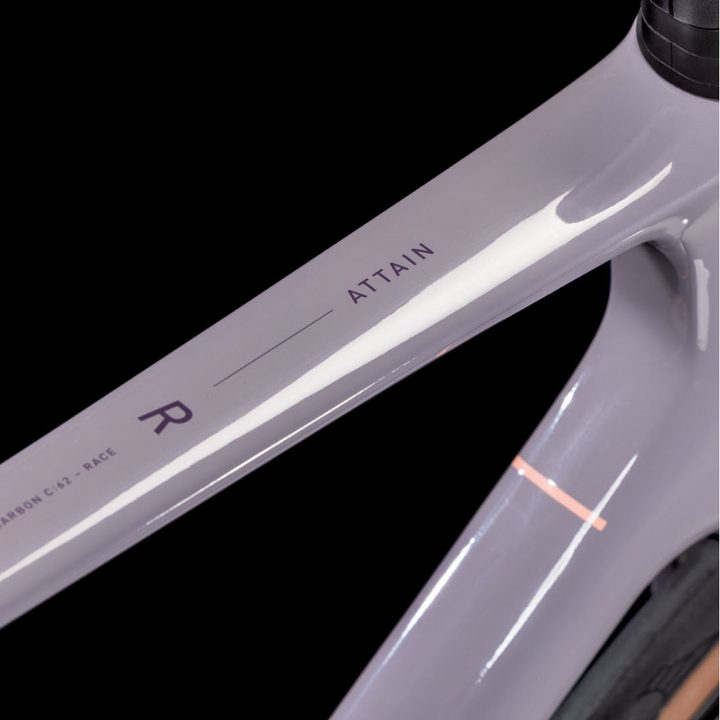 Bicicleta Ruta Cube Attain C:62 Race plumgrey´n´brink