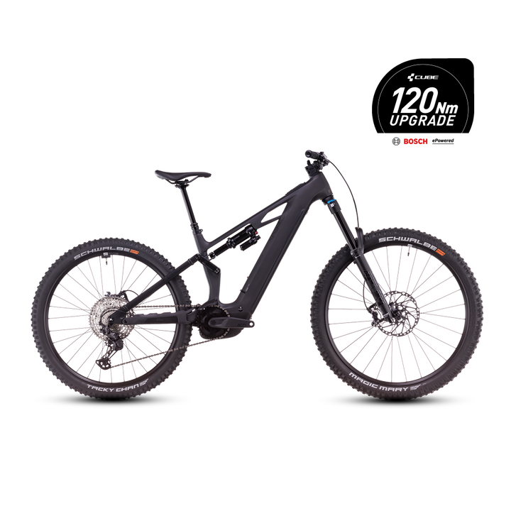 BICICLETA CUBE STEREO HYBRID ONE77 HPC SLX 800 BLACKLINE