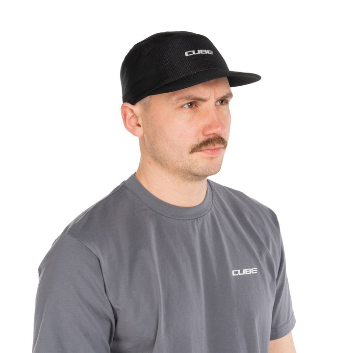 JOCKEY CUBE CUBE TECH CAP 5 PANEL BLACK