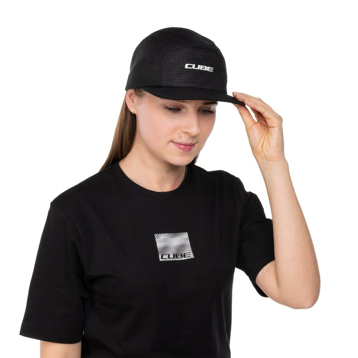 JOCKEY CUBE CUBE TECH CAP 5 PANEL BLACK