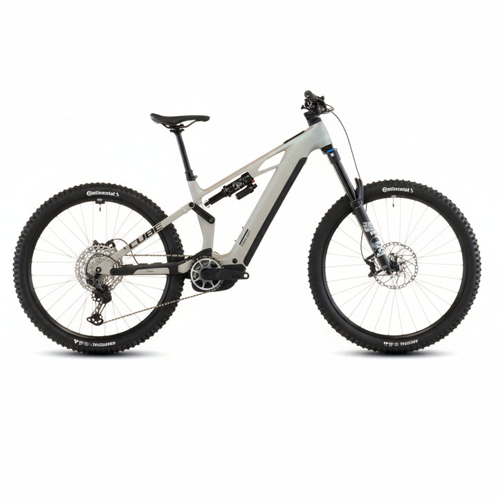 BICICLETA CUBE STEREO HYBRID ONE77 HPC SLX 800 GLINTSAND´N BLACK (Preventa)
