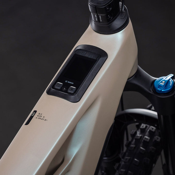 BICICLETA CUBE STEREO HYBRID ONE77 HPC SLX 800 GLINTSAND´N BLACK (Preventa)