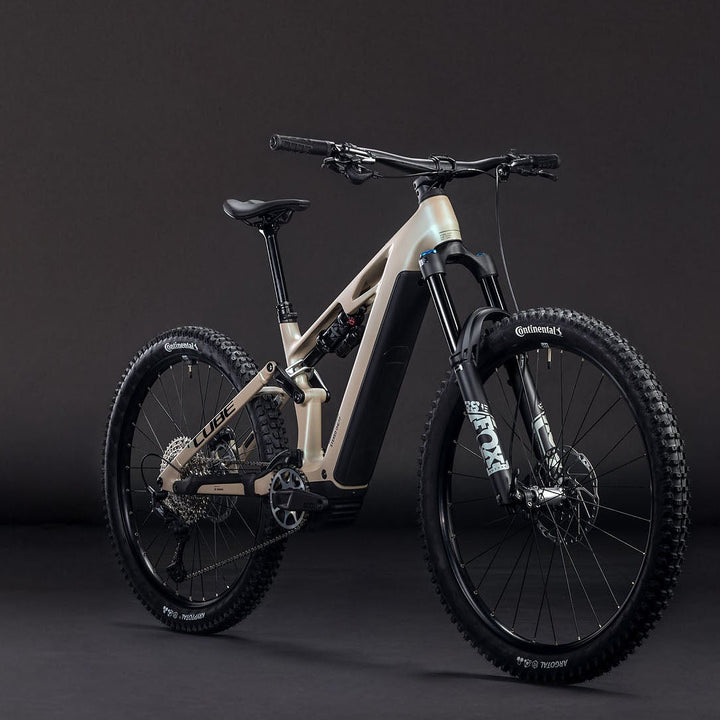 BICICLETA CUBE STEREO HYBRID ONE77 HPC SLX 800 GLINTSAND´N BLACK (Preventa)