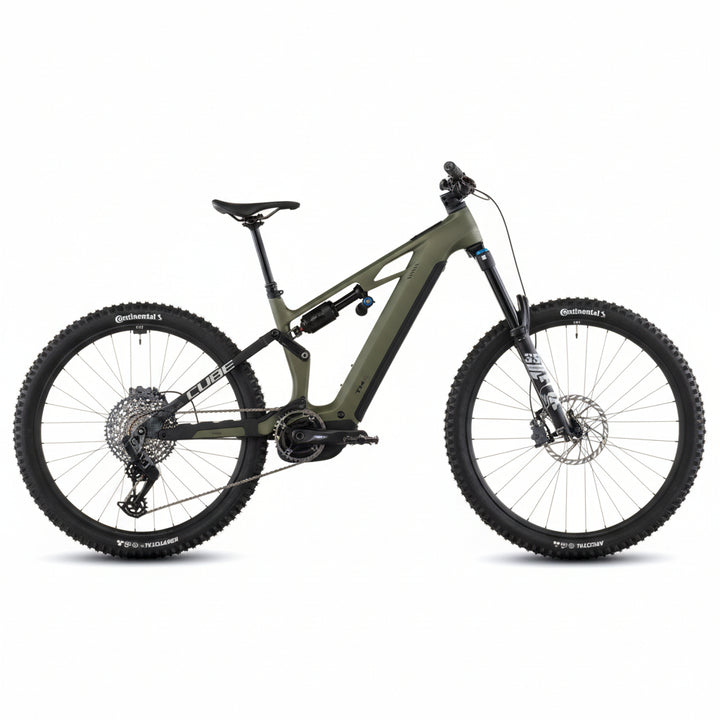 BICICLETA CUBE STEREO HYBRID ONE77 HPC TM 800 REEDGREEN´N´MATRIX (Preventa)