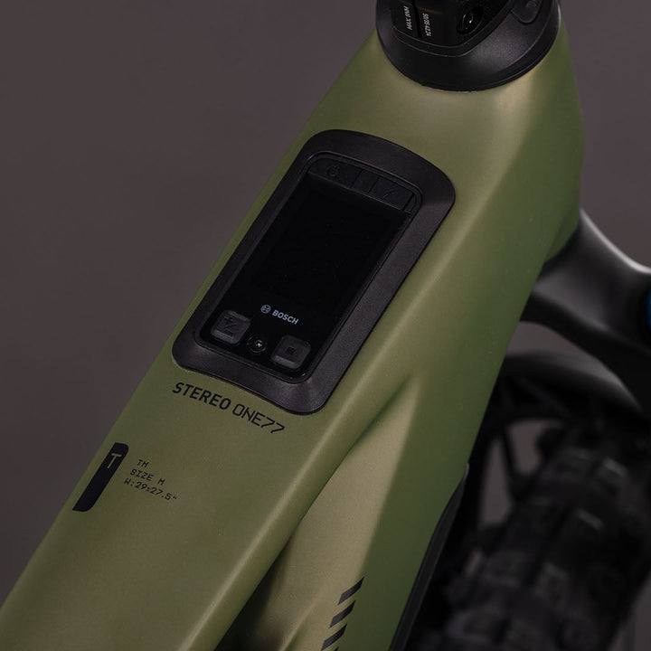 BICICLETA CUBE STEREO HYBRID ONE77 HPC TM 800 REEDGREEN´N´MATRIX (Preventa)