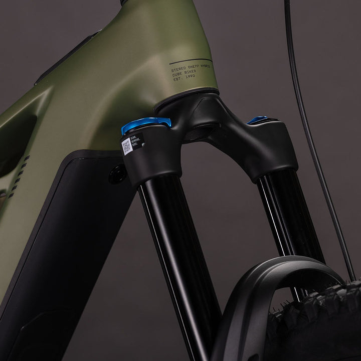 BICICLETA CUBE STEREO HYBRID ONE77 HPC TM 800 REEDGREEN´N´MATRIX (Preventa)
