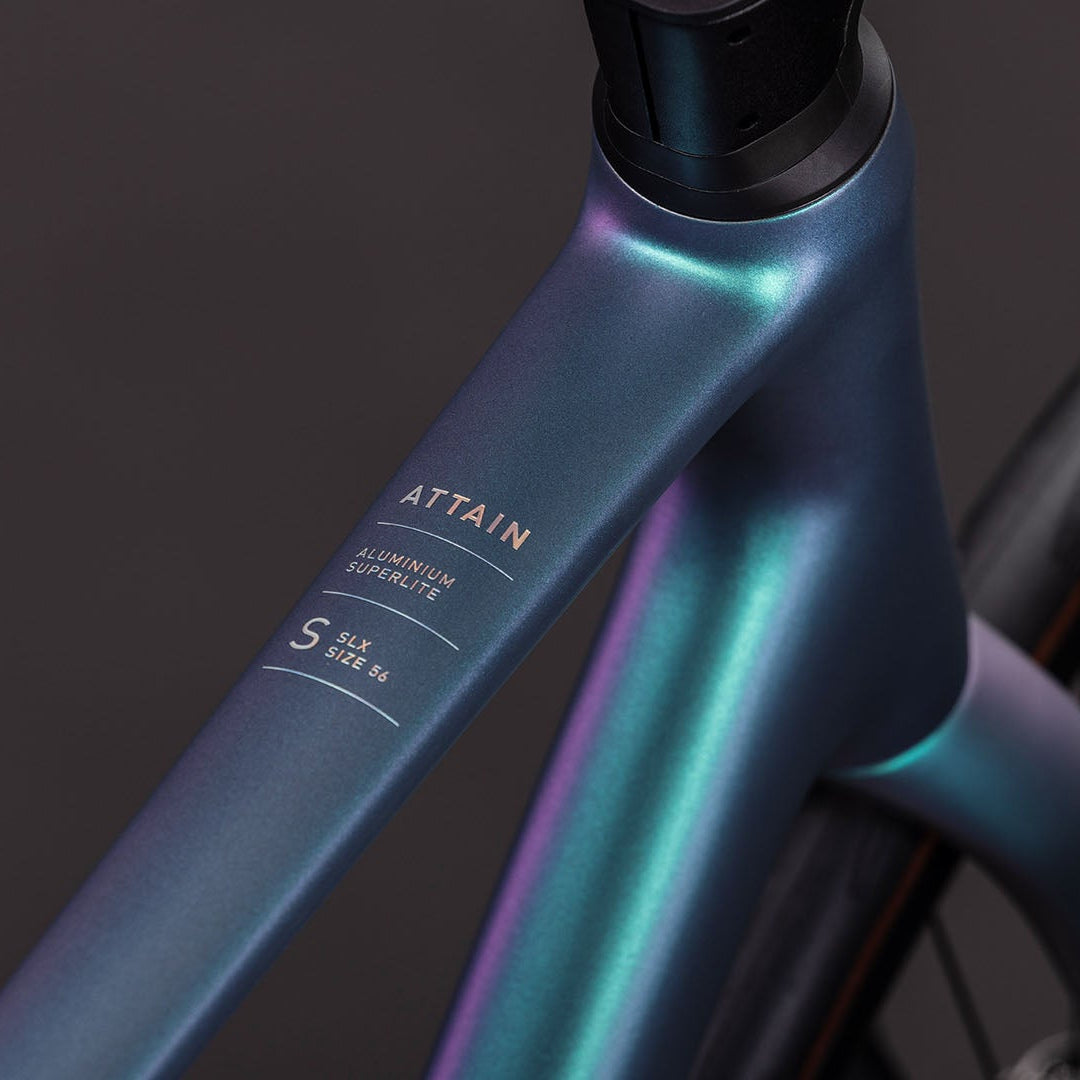 BICICLETA CUBE ATTAIN SLX SMARAGDGREY´N´PRISM (preventa)