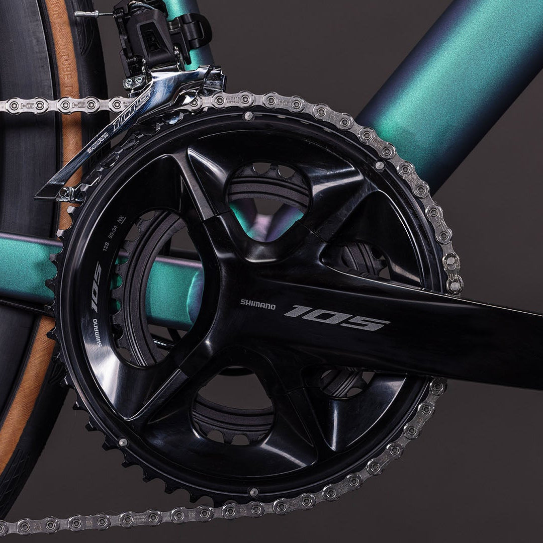 BICICLETA CUBE ATTAIN SLX SMARAGDGREY´N´PRISM (preventa)