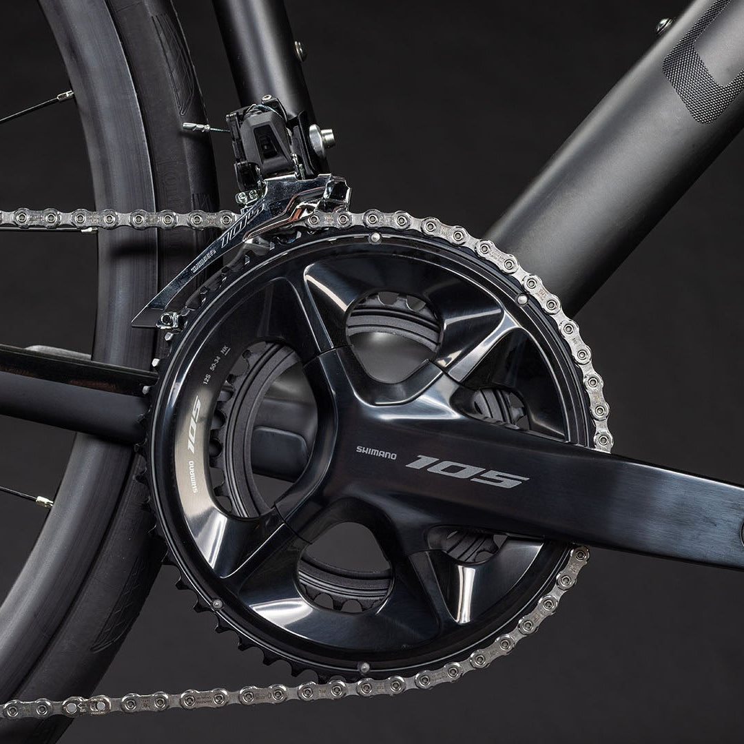 Bicicleta Ruta CUBE ATTAIN C:62 RACE BLACKLINE
