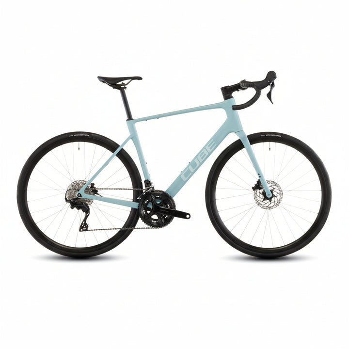 Bicicleta Ruta CUBE ATTAIN C:62 RACE SKYLIGHTBLUE´N´CYAN