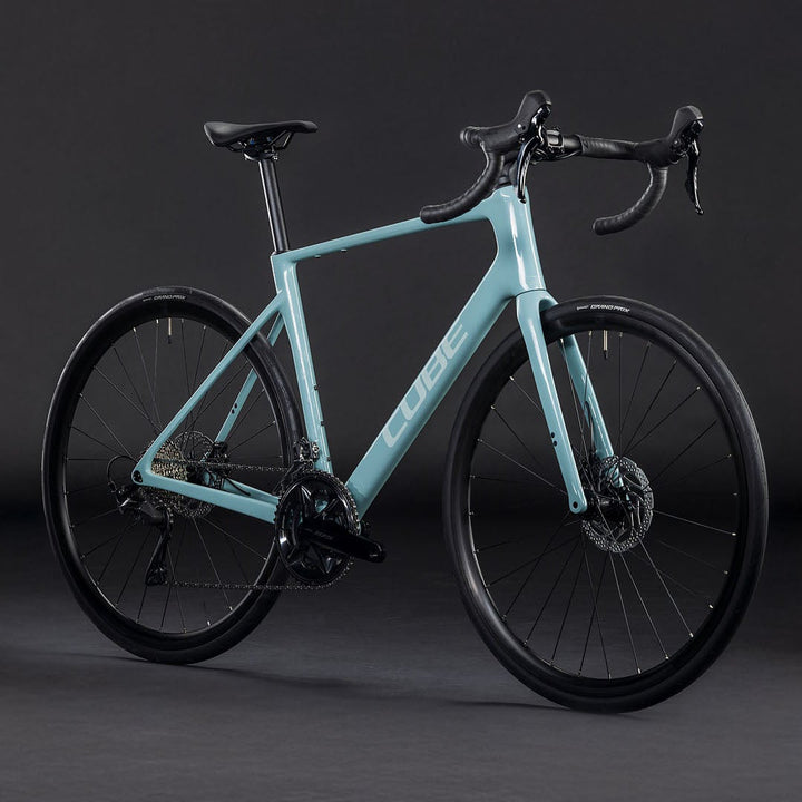 Bicicleta Ruta CUBE ATTAIN C:62 RACE SKYLIGHTBLUE´N´CYAN