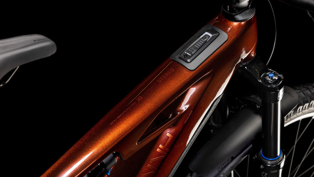BICICLETA CUBE STEREO HYBRID ONE77 HPC RACE 800 LIQUIDORANGE