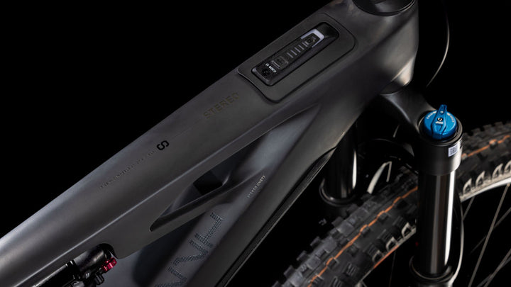 BICICLETA CUBE STEREO HYBRID ONE77 HPC SLX 800 BLACKLINE