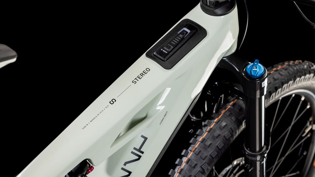 BICICLETA CUBE STEREO HYBRID ONE77 HPC SLX 800 DESERTSTONE N BLACK