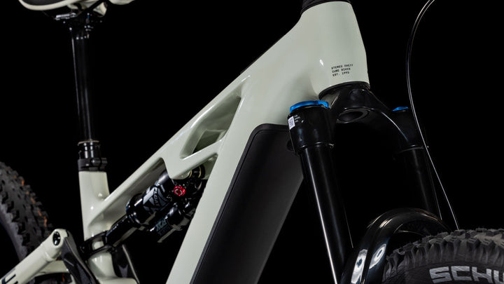 BICICLETA CUBE STEREO HYBRID ONE77 HPC SLX 800 DESERTSTONE N BLACK