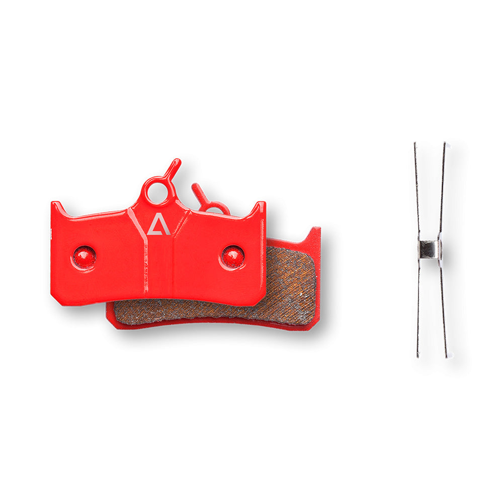 Pastiglie Freno Fuxon Per Shimano Deore XT BR-M755, Grimeca System 8 E Hope Mono M4, Colore Arancione