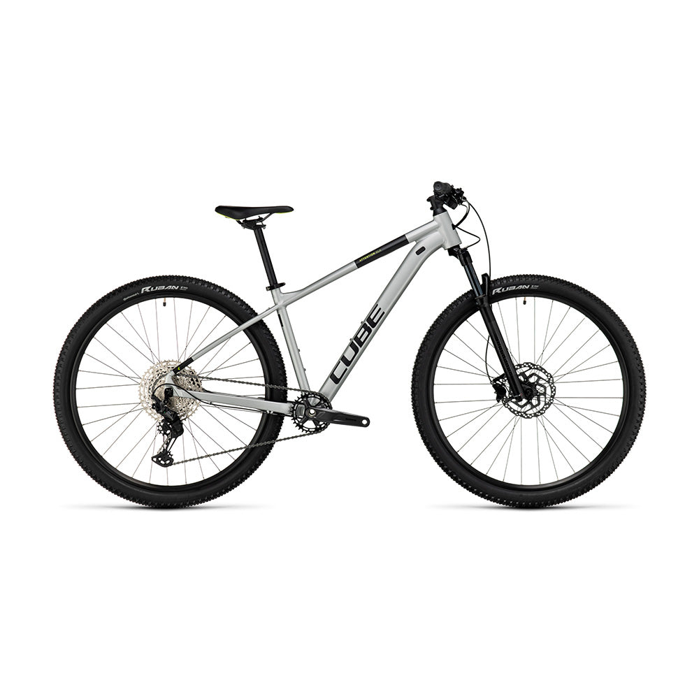 BICICLETA CUBE ATTENTION SLX SILVERGREY'N'LIME