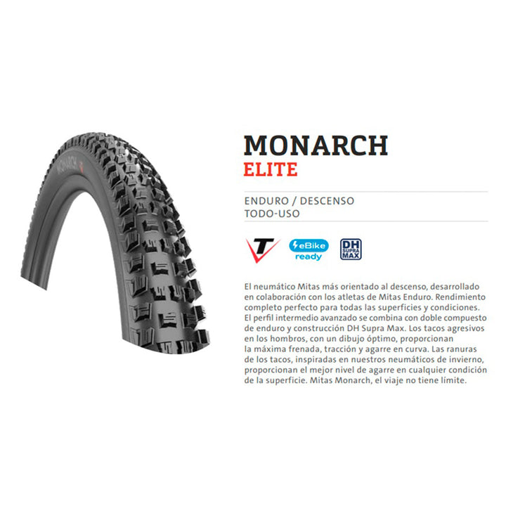 NEUMÁTICO MONARCH ELITE DH SUPRA MAX 29 x 2.45