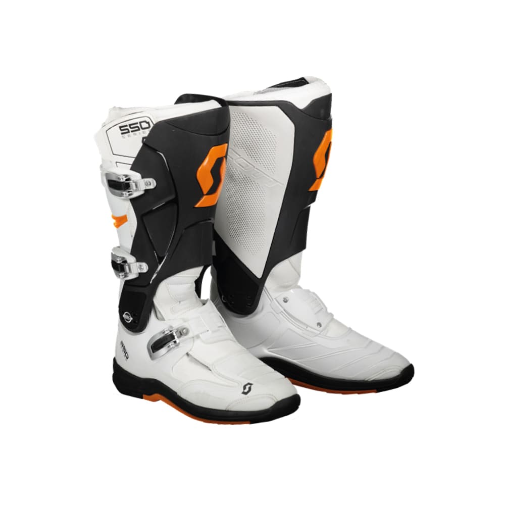 BOTAS SCOTT MX 550 WHITE ORANGE Becycling